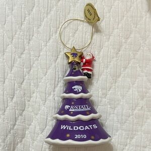 Kansas State Wildcats 2010 Danbury Mint Christmas Tree Ornament